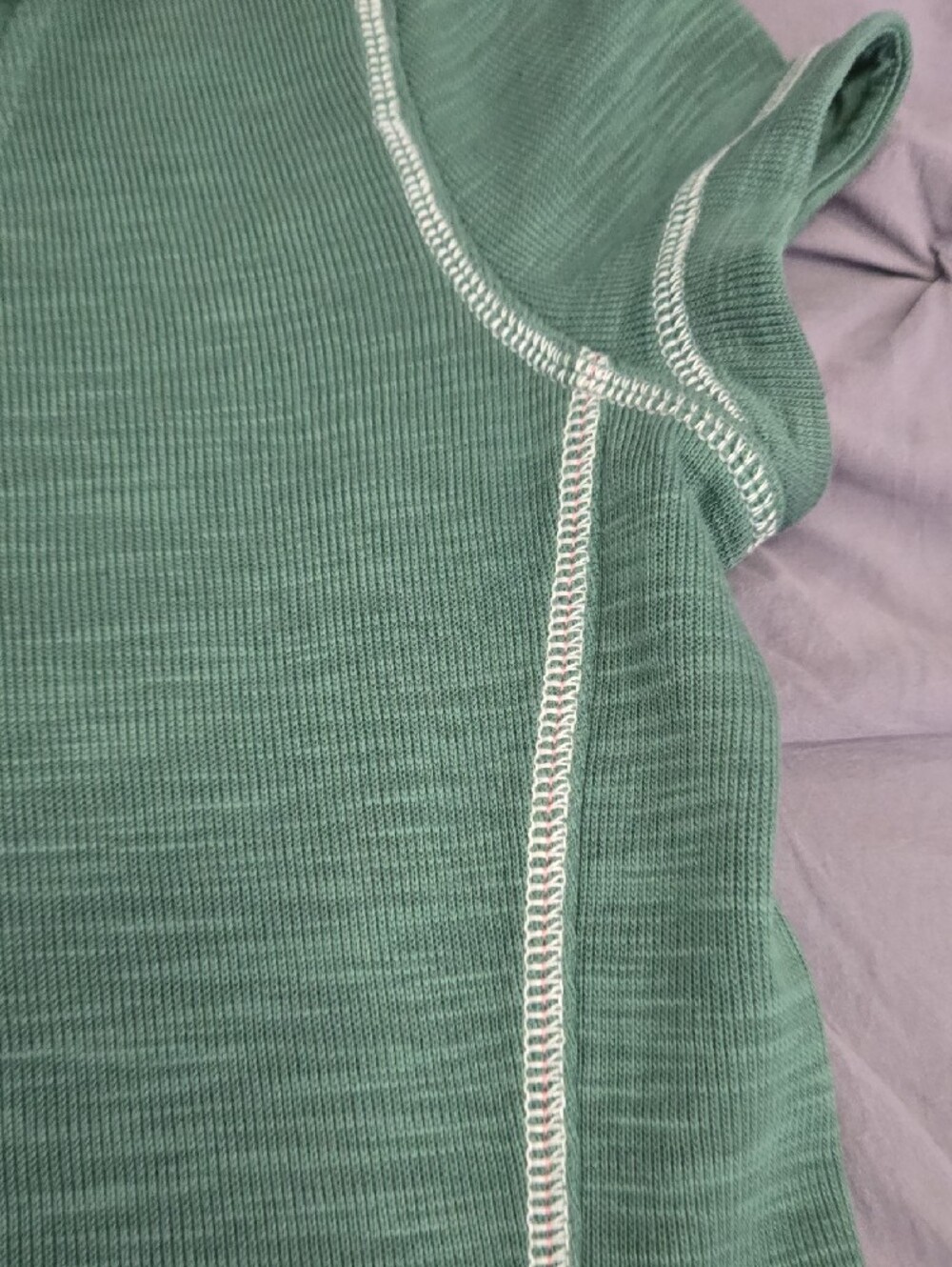Tommy Bahama Green Zip-Front Short Sleeve Dress - Picture 14 of 14